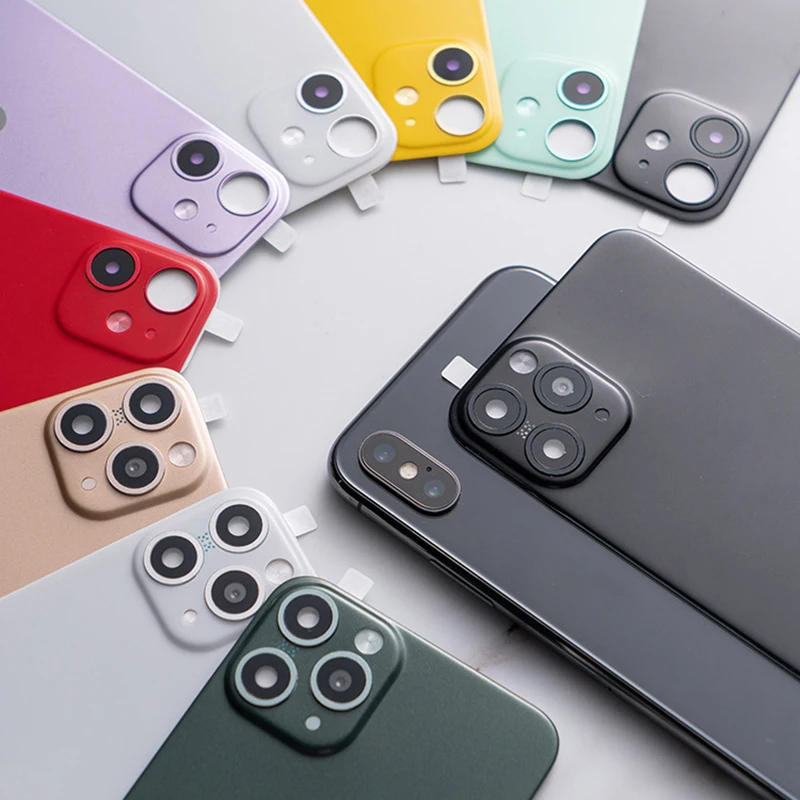 Camera Lens Protector Back Cover Matte Protective Film Sticker For Iphone X Xr Xs Max Seconds Change to 11 11Pro Pro Max