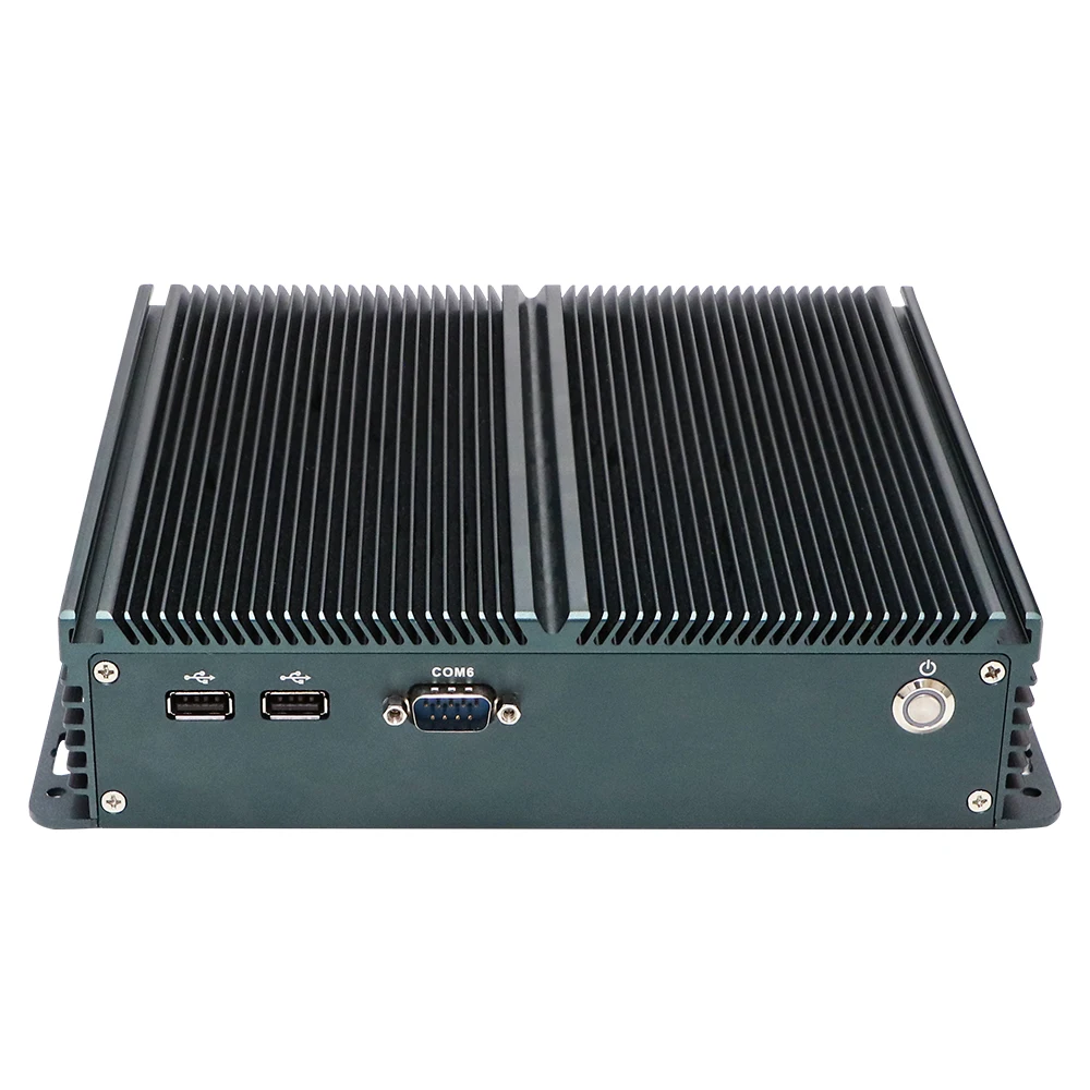 Iwill Fanless RS232 RS485 Com N100 Processor Industrial Desktop Computer PC for Rail traffic