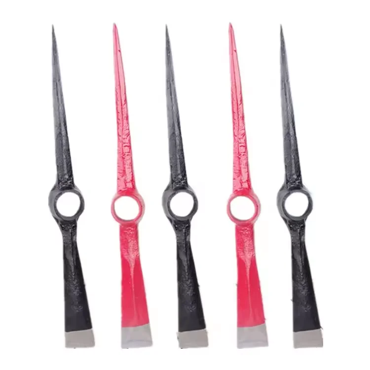 High quality two way hoe and pickaxe 2 in 1 gardening tools with wooden handle in Pakistan Market