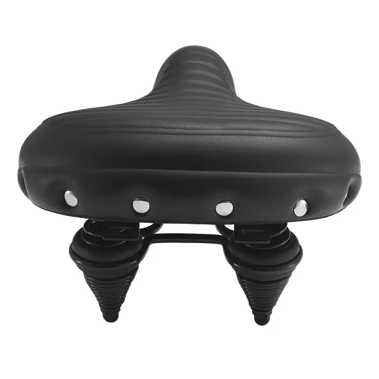 Bike Saddle Shockproof Cycling Seat MTB Road Bicycle Cushion Wearable Breathable Comfortable Silica Gel PU Leather Women Men Bag