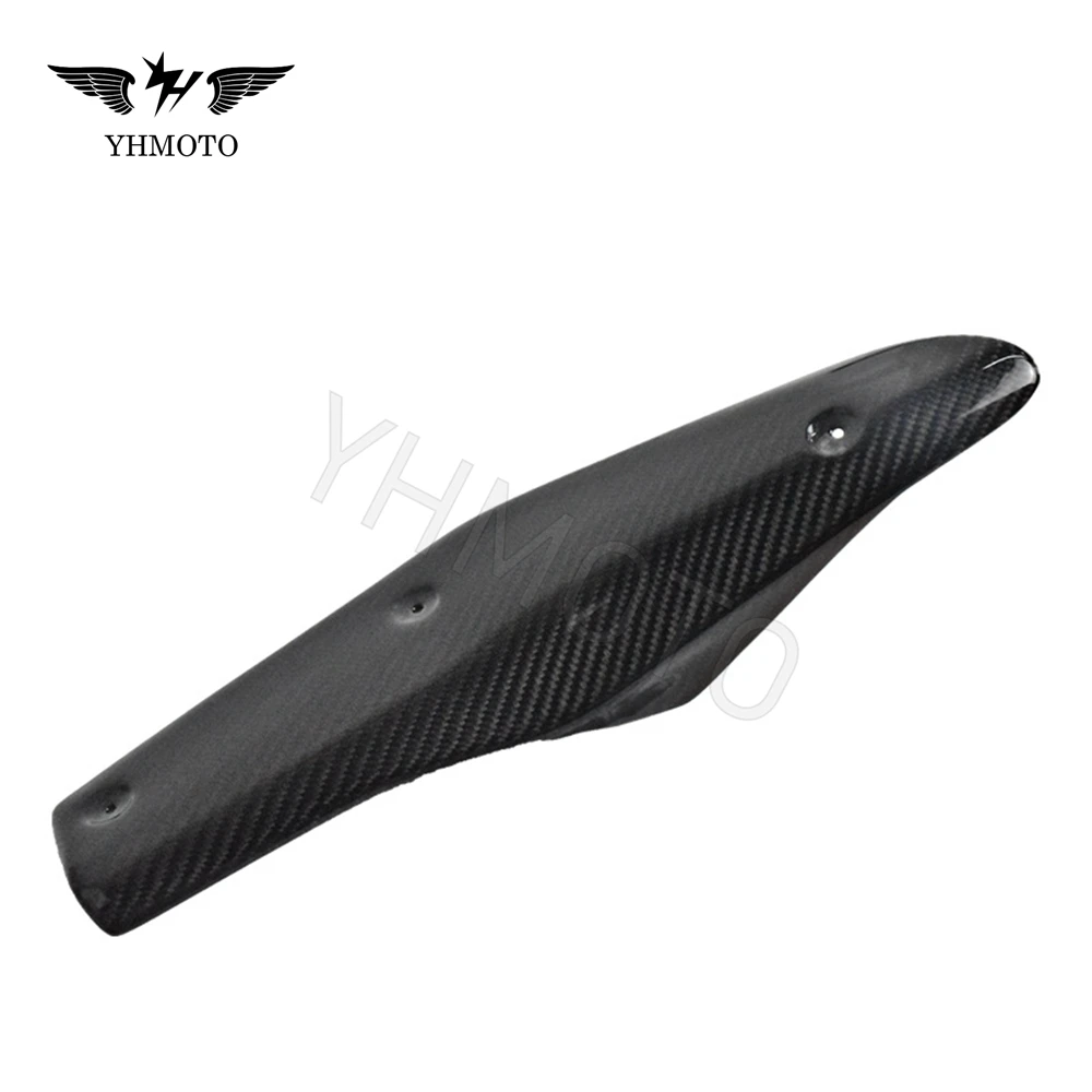 For KTM Super Duke 1290 Motorcycle Offroad Racing Bike Parts Fairing Full Carbon Fiber Fibre Exhaust Pipe Cover Guard Protection
