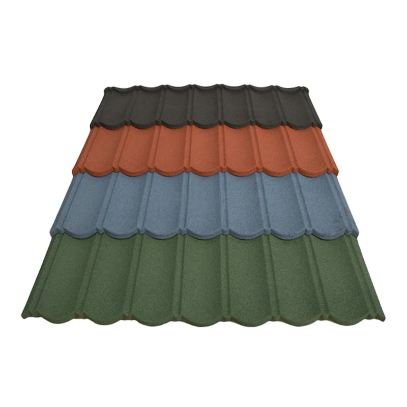 Stone coated steel roofing system Allmet Roofing Products metro quality roofs