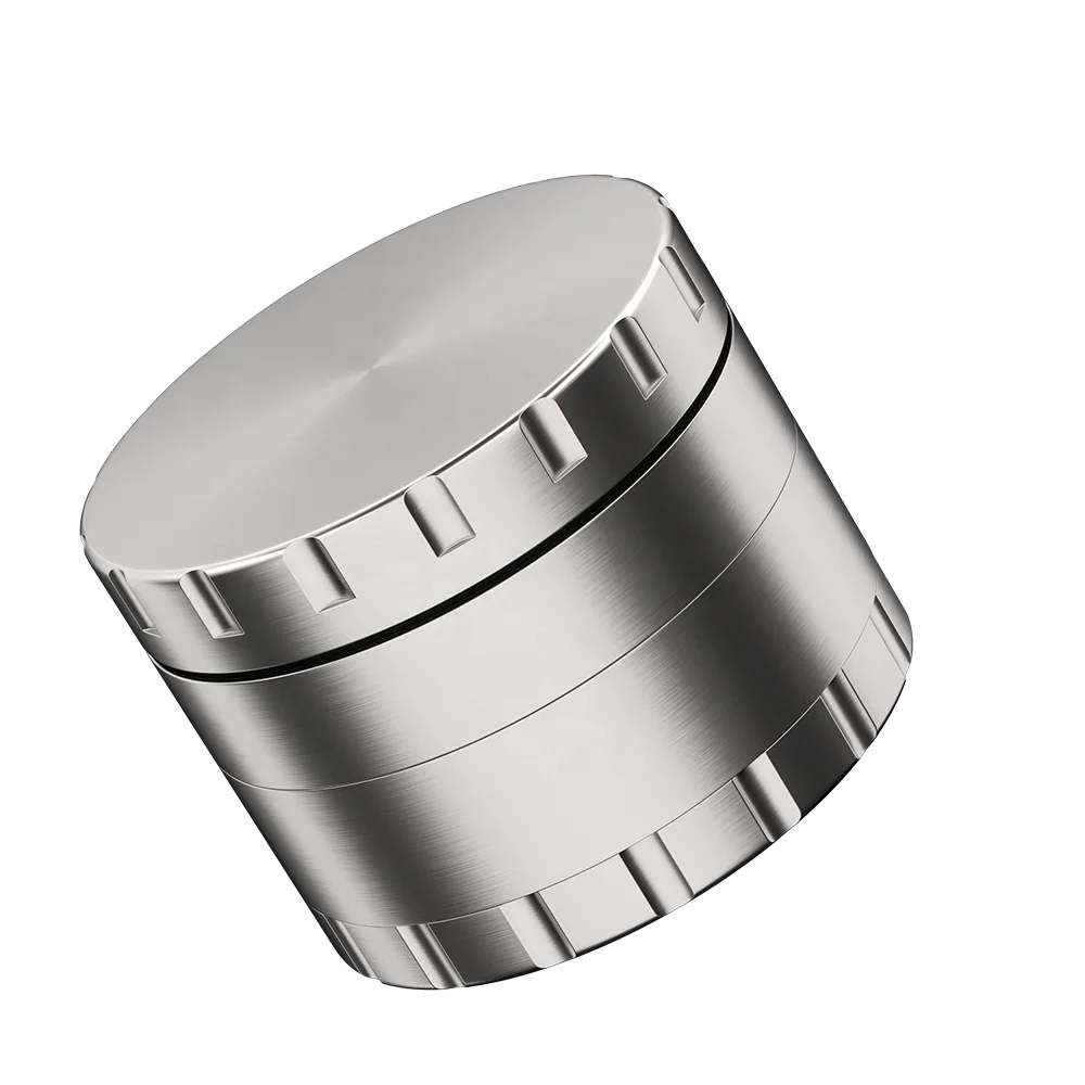 Heavy Stainless Steel Herb Grinder Healthy Metal Wholesale Luxury Smoking Accessories Custom Manual Large Herb Grinder