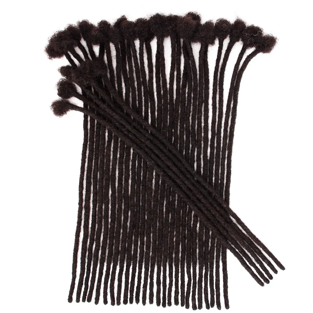 Cheap men dreads human hair loc extensions remy dreadlock extensions dread locs human hair dreadlocs braiding hair