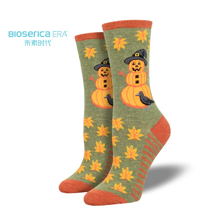Bioserica Era 2024 Halloween crew socks winter women socks for women casual socks high quality