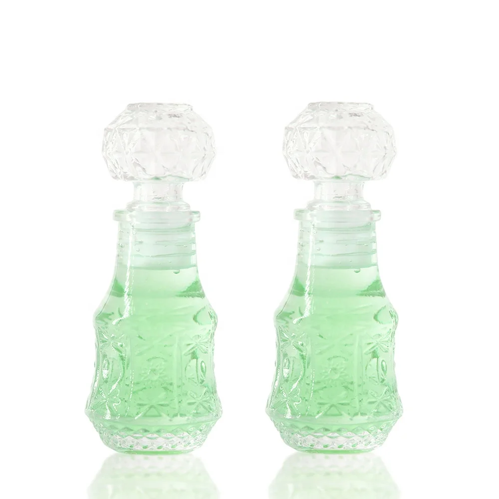 wholesale custom empty 30ml 50ml 100ml alcohol mini whisky liquor bottles small XO wine vodka glass bottle with screw caps