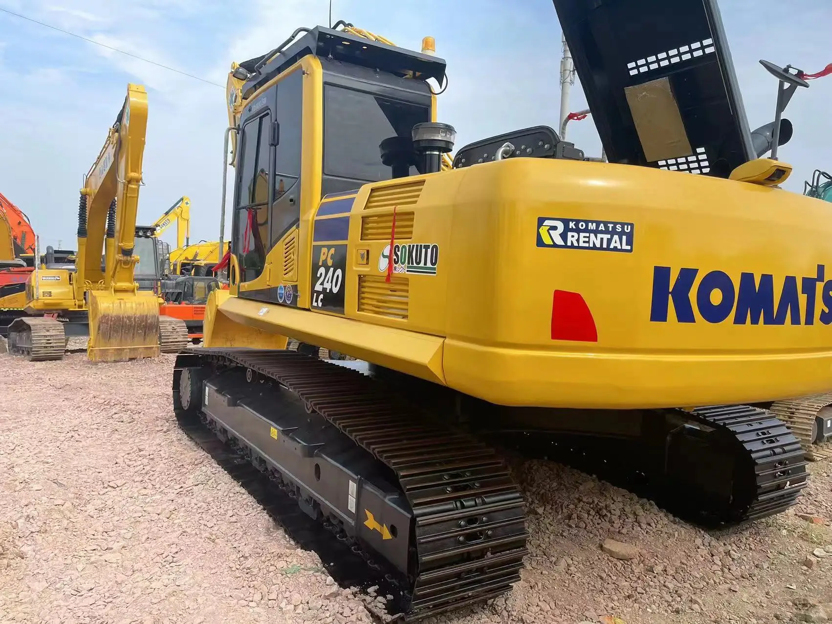 Komatsu Строительная техника б/у PC240 PC240-8 Средний экскаватор 24 тонны 240 240-8