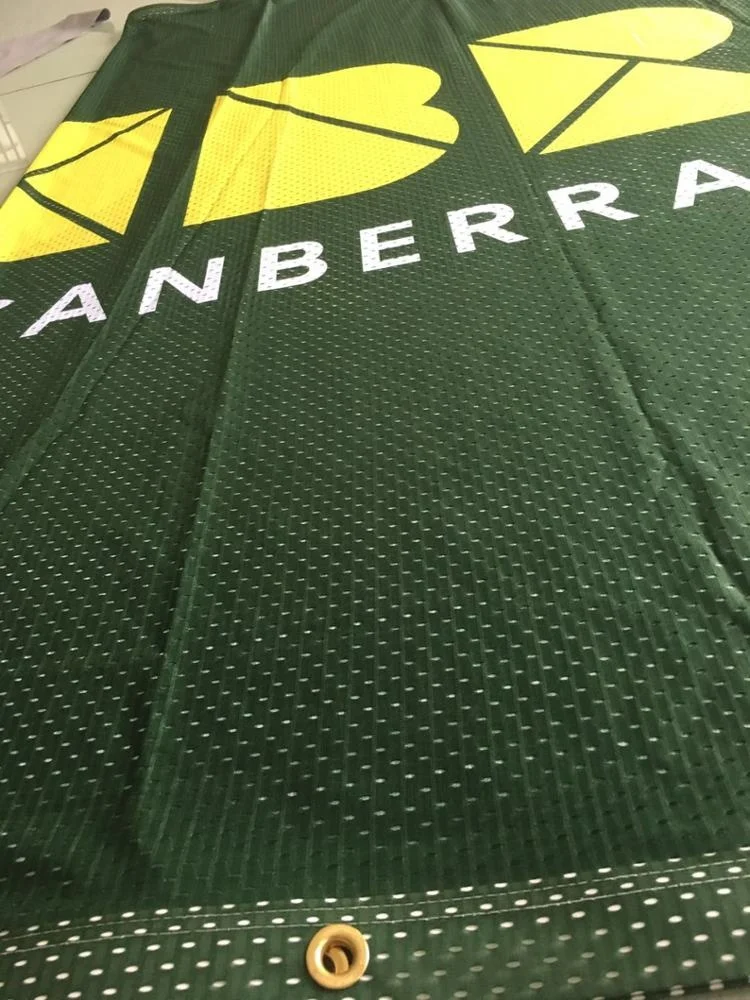 Large Scale Printed Advertising Mesh  Banners Vinyl Banners For Outdoor Usage