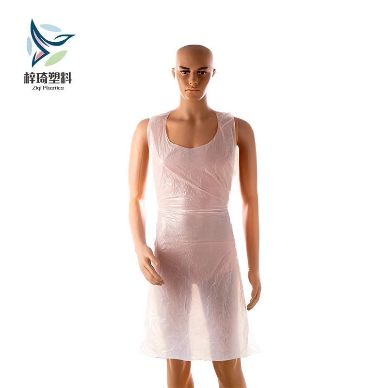 waterproof,Concise design Plastic apron disposable plastic apron