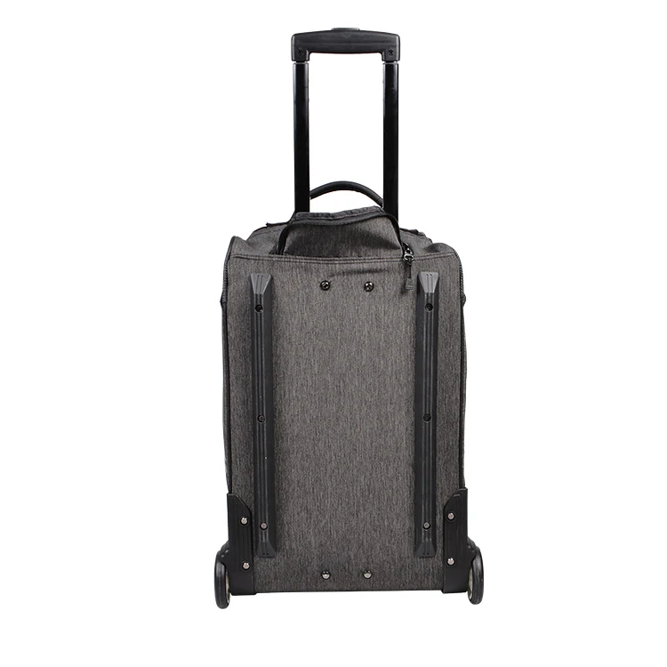 Custom Roller Duffle Bag with wheels Heavy Duty Large Square Trolley Cargo Jumbo Gear Bag Big Sport Duffel Wheeled Travel Bag