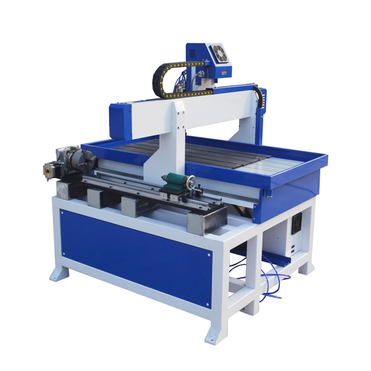 cnc 4 axis milling machine 3d small cnc router 6090 for pcb wood aluminum mdf