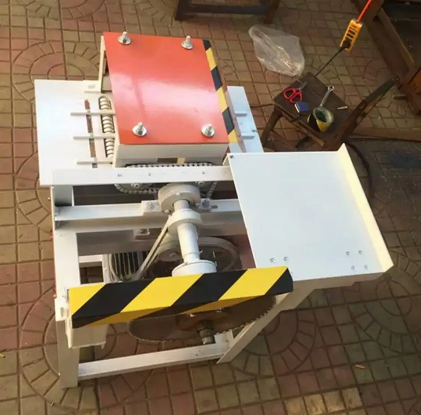 Flush trimming multi blade sawing woodworker edge cleaning sawing lath fine wood core strip edging equipment