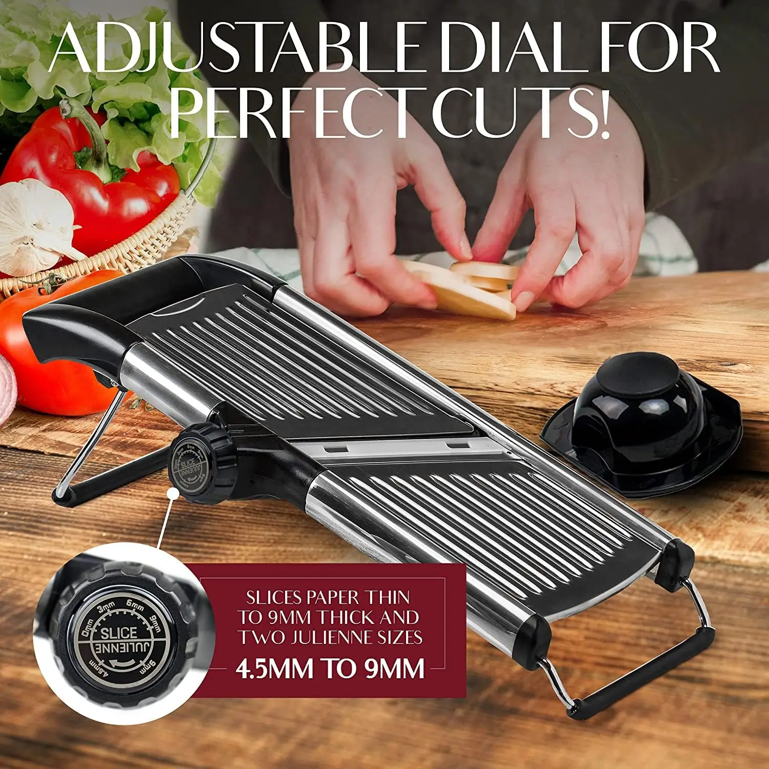 Multifunctional manual potato onion slicer vegetable cutter spiralizer shredder mandoline slicer for kitchen