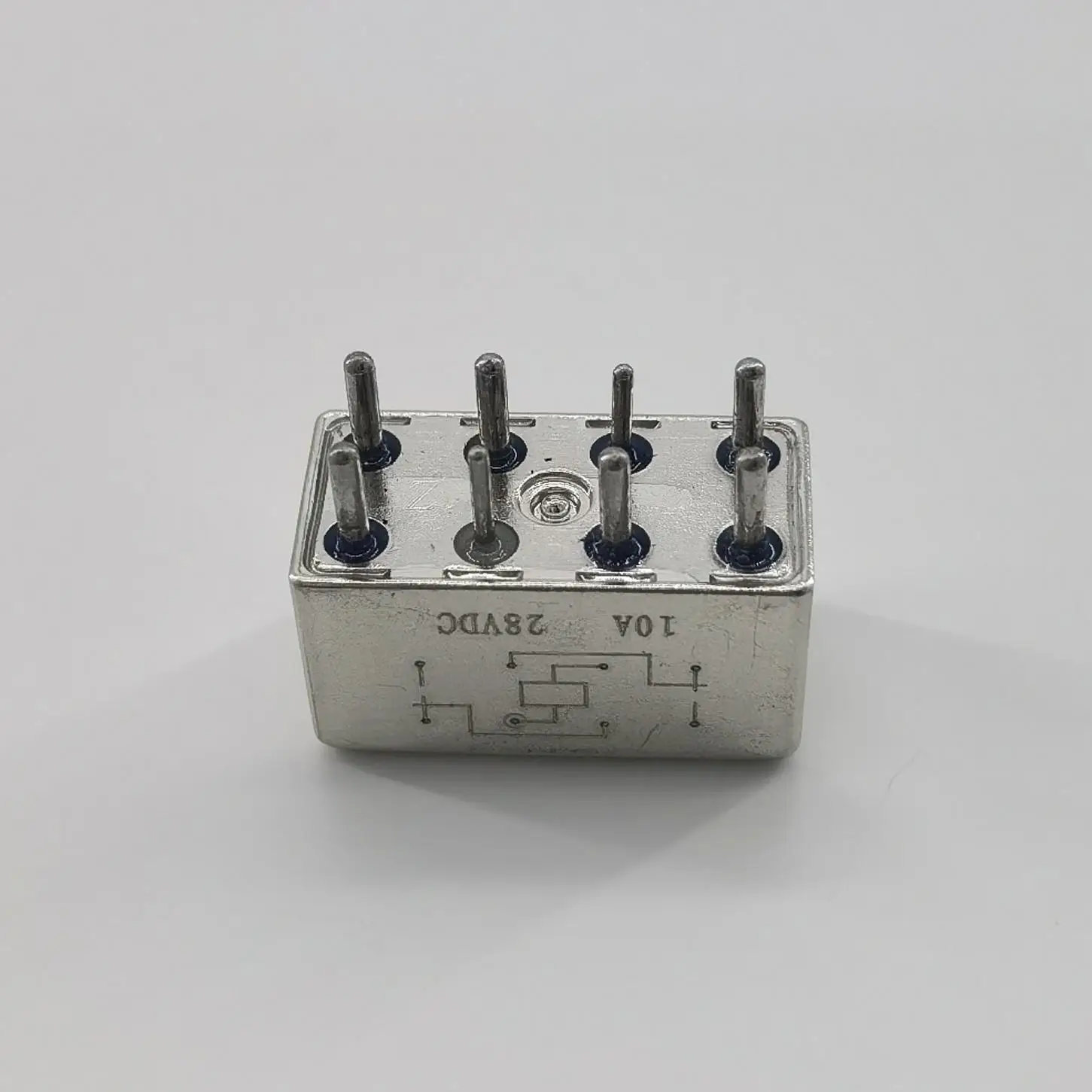 FRJQC-100MB Hermatically sealed relay 24v 8pin small volume two sets of changeover contacts rele 24vdc 10A