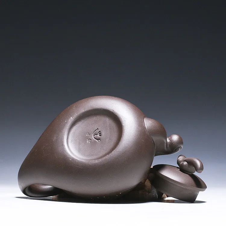 China purple sand culture 190ml yixing purple tea pot clay raw mineral purple pot teapot