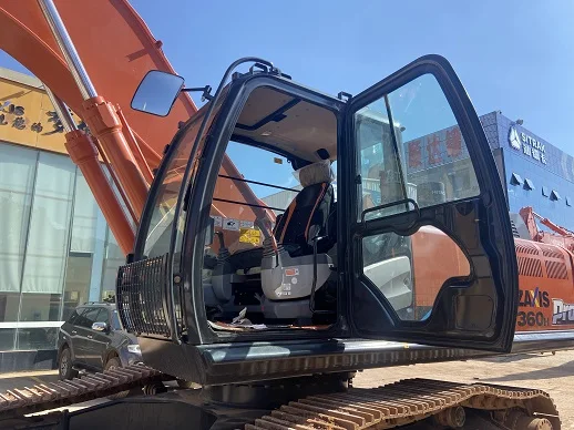 Высокопроизводительный гусеничный экскаватор Hitachi 35 тонн подержанного горного оборудования двигатель Isuzu включая насос мотор редуктор