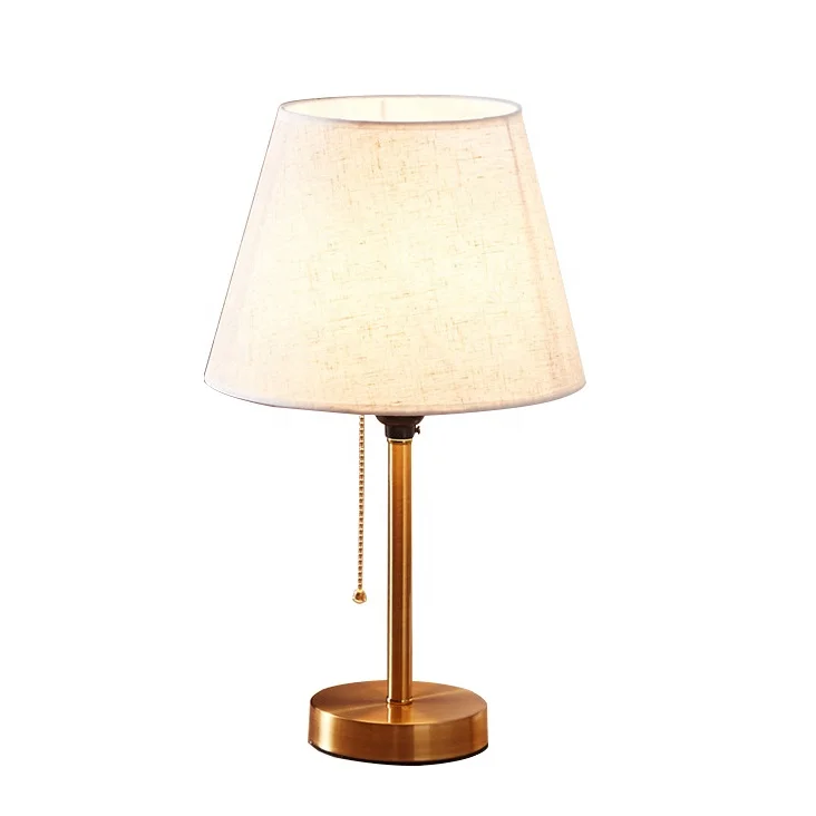 Simple modern Nordic warm light desk lamp study bedroom bedside lamp LED energy-saving table lamp