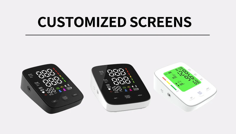 Smart Blood Pressure Monitor Arm Type Digital Automatic Voice Broadcast Blood Pressure Monitor For Home Hospital