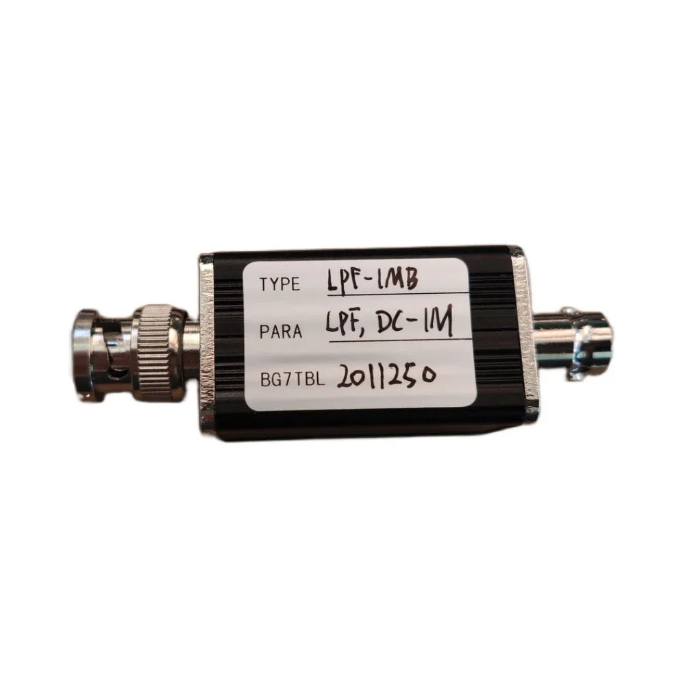BNC LPF Low Pass Filter 100K 200K 500K 1M 2M 2.5M 5M 10M 20M 30M 40M 50M 100M 500M 1G LC DC FILTER RF Amplifier HAM Radio