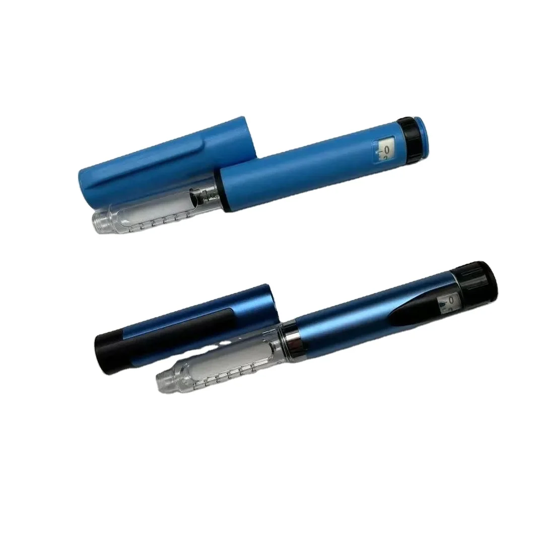Best Price OEM Disposable Syringe pen Insulin Injector Pen Reusable Injector Pen with plastic and metal material
