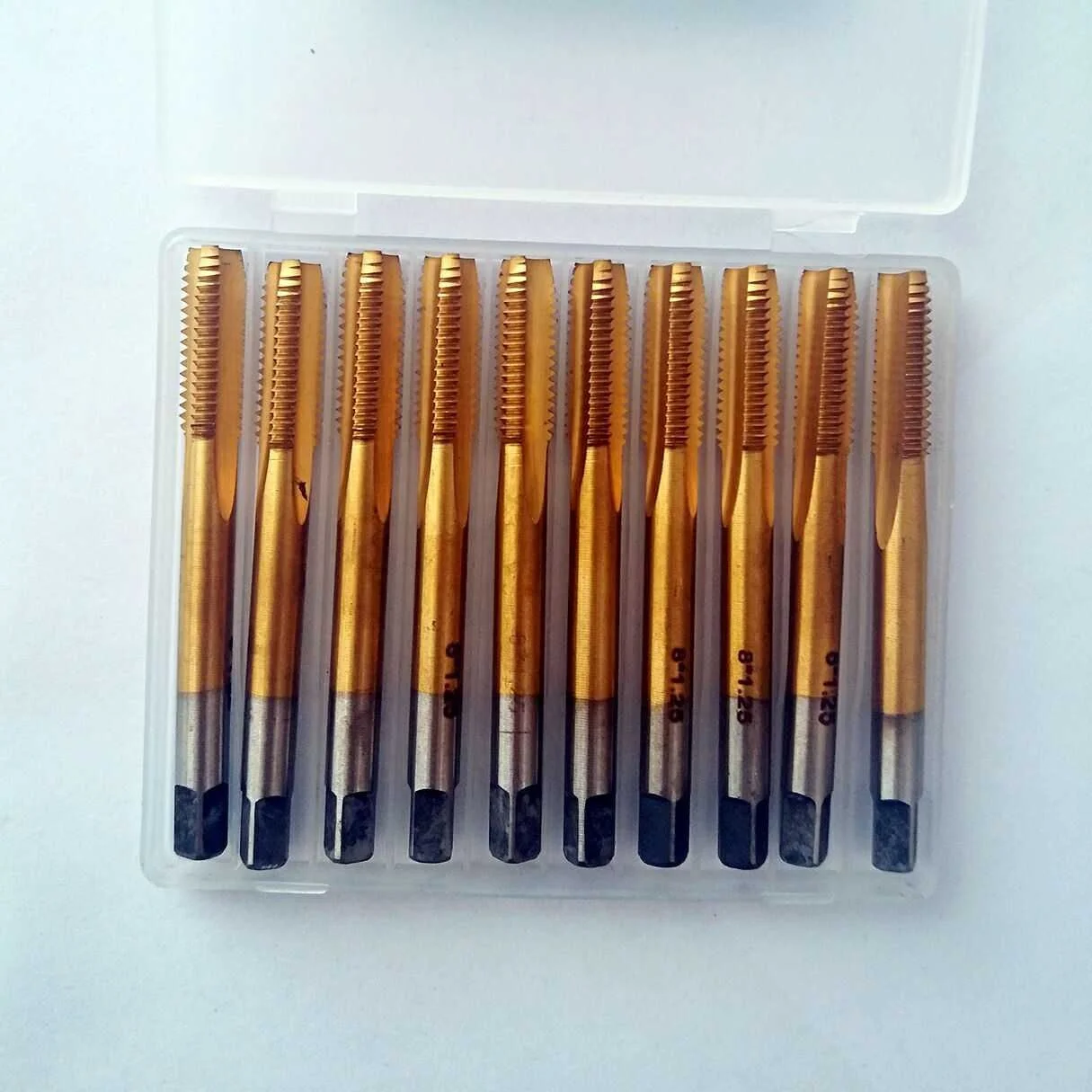 Stainless Steel With Cobalt Machine Taps High-Speed Steel Coated Machine Taps Titanium-Plated Machine Taps