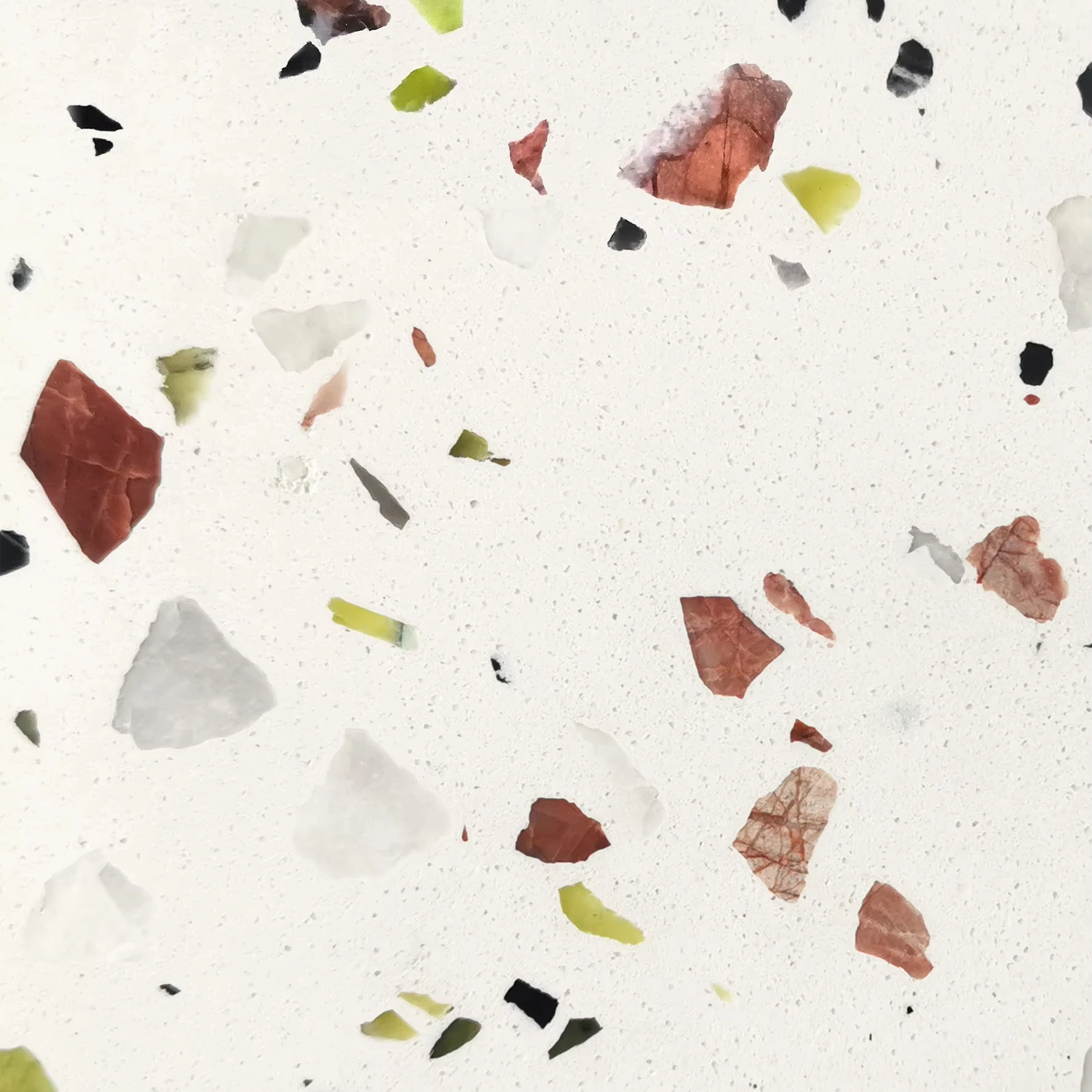 Cheap Artificial Marble Manufacturing Interior Nature Marble Style Artificial Stone Slab Color  White Resin Artificial Stone