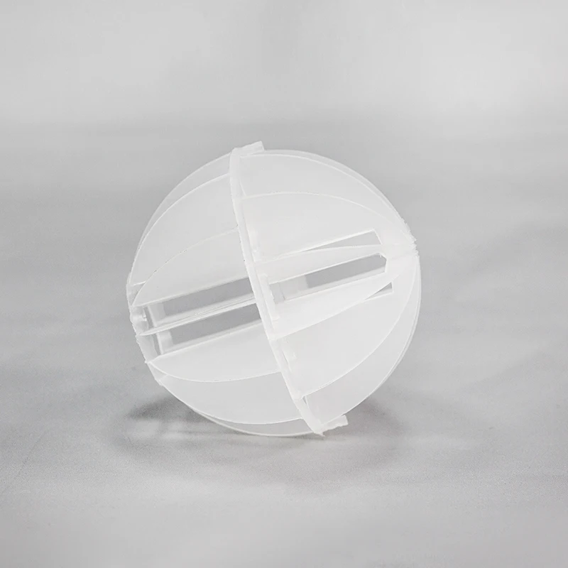 25-76mm Cpvc Rpp Pp Pvc Pe Plastic Polyhedral Hollow Ball For Purify Water