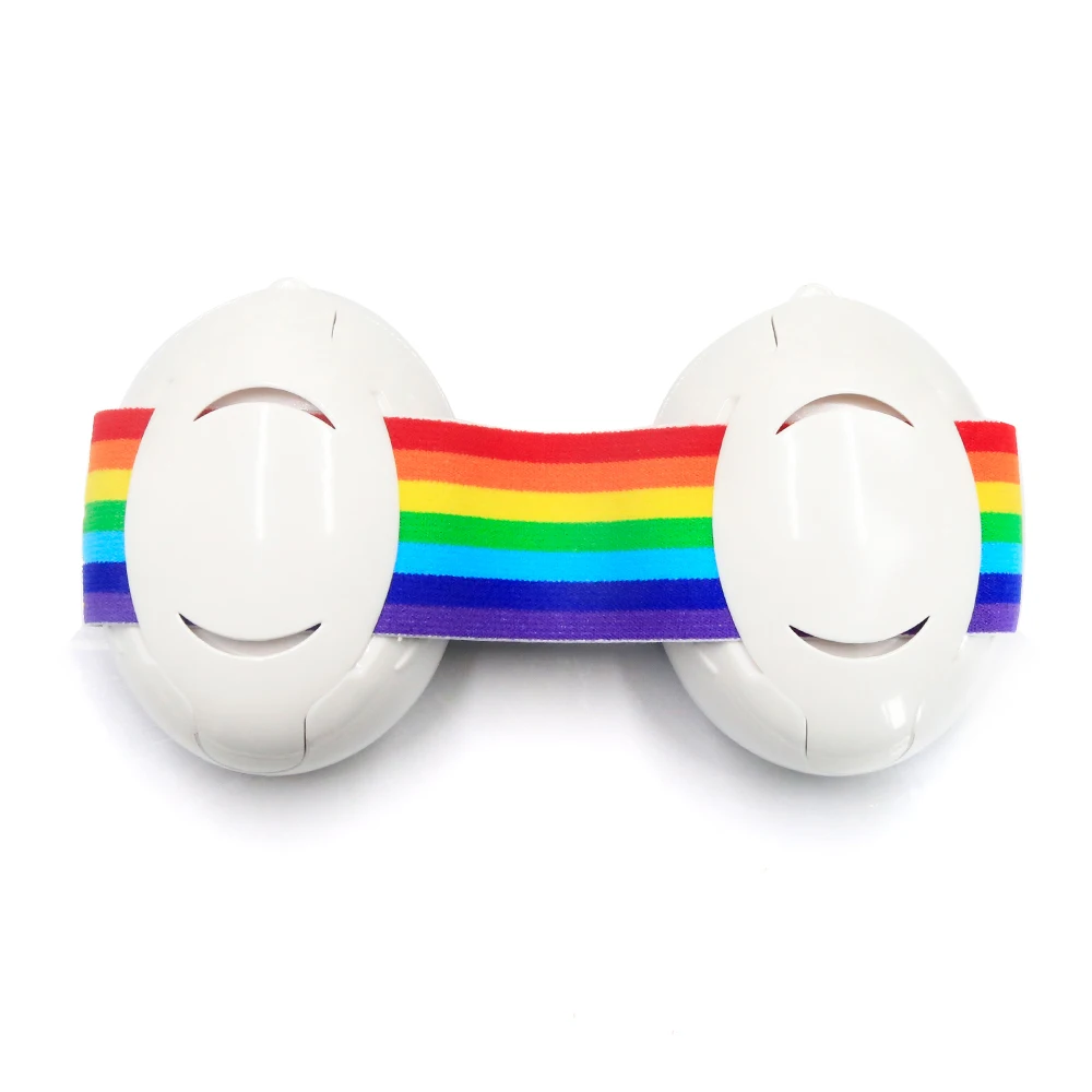 Noise Cancelling Elastic Headband Hearing Protection Baby Earmuffs New Design Customized Paper Box CE EN352-1