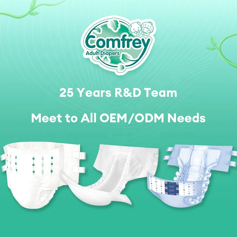 Wholesale Customized XL Disposable Adult Pants Diaper for Elderly People Women