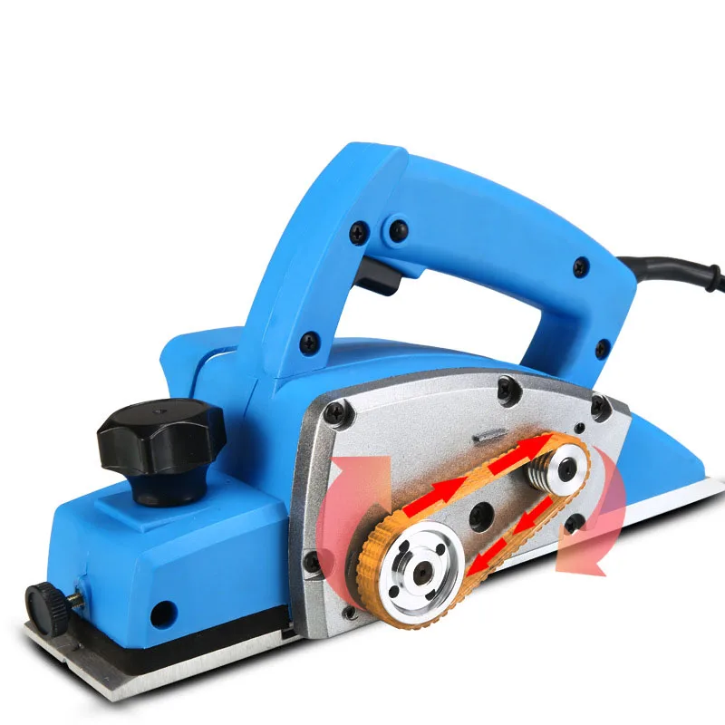 220V Multifunctional Industrial Electric Planer Handheld Wood Planer Edge Trimmer 0-2mm Electric Wood Planing Machine