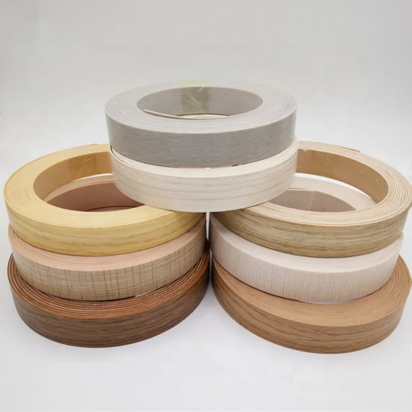 plastic wood finish edge banding tape