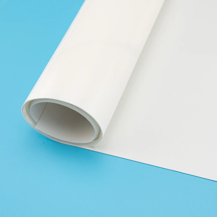HLD Heavy Duty White PVC Tarpaulin High-Tensile Landscape Canopy for Parking Shed Fabric Type Product
