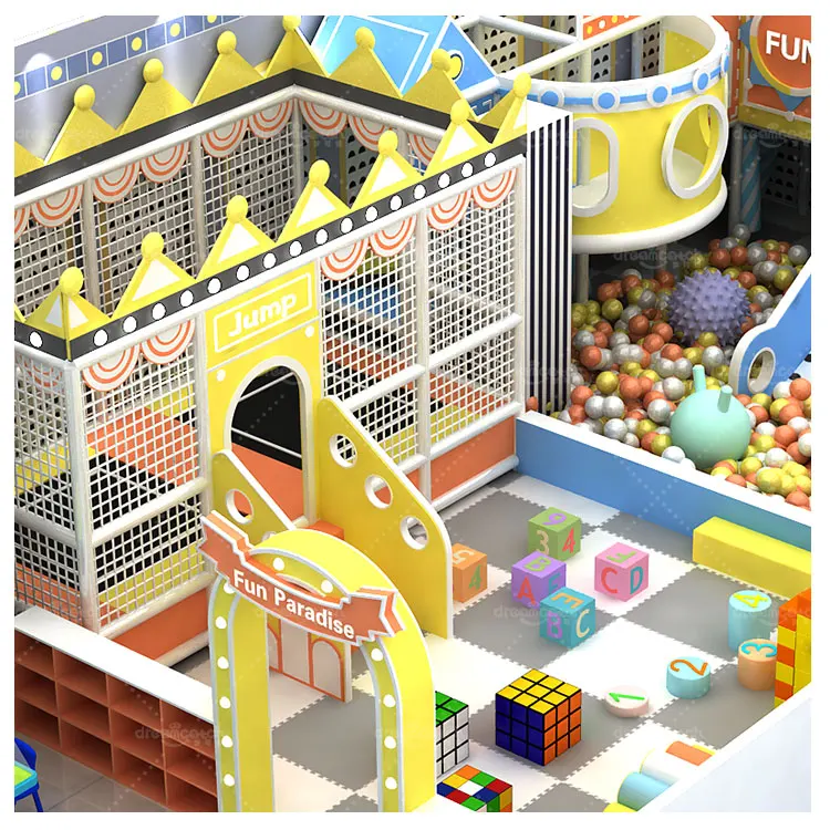 Custom kindergarten nursery soft play indoor playground equipment kids indoor playground