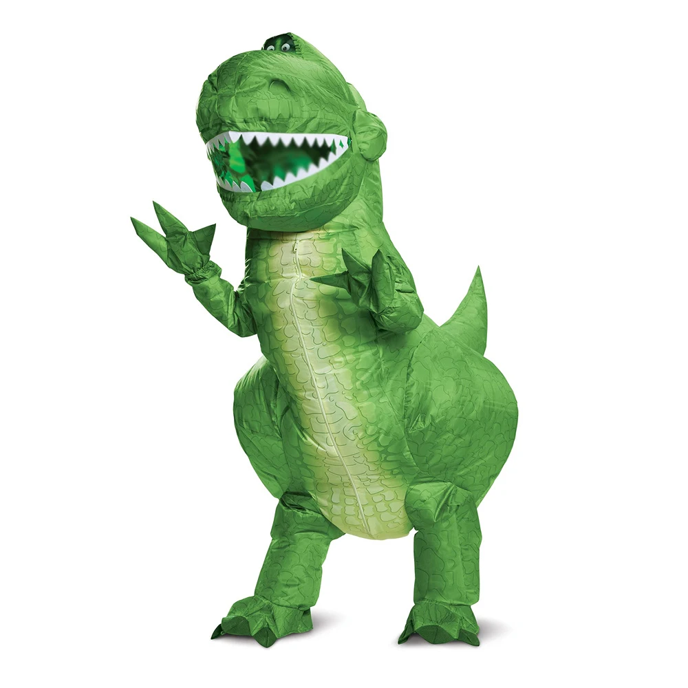 Kids Toy Story Dinosaur Suit Kids Rex Inflatable Costume