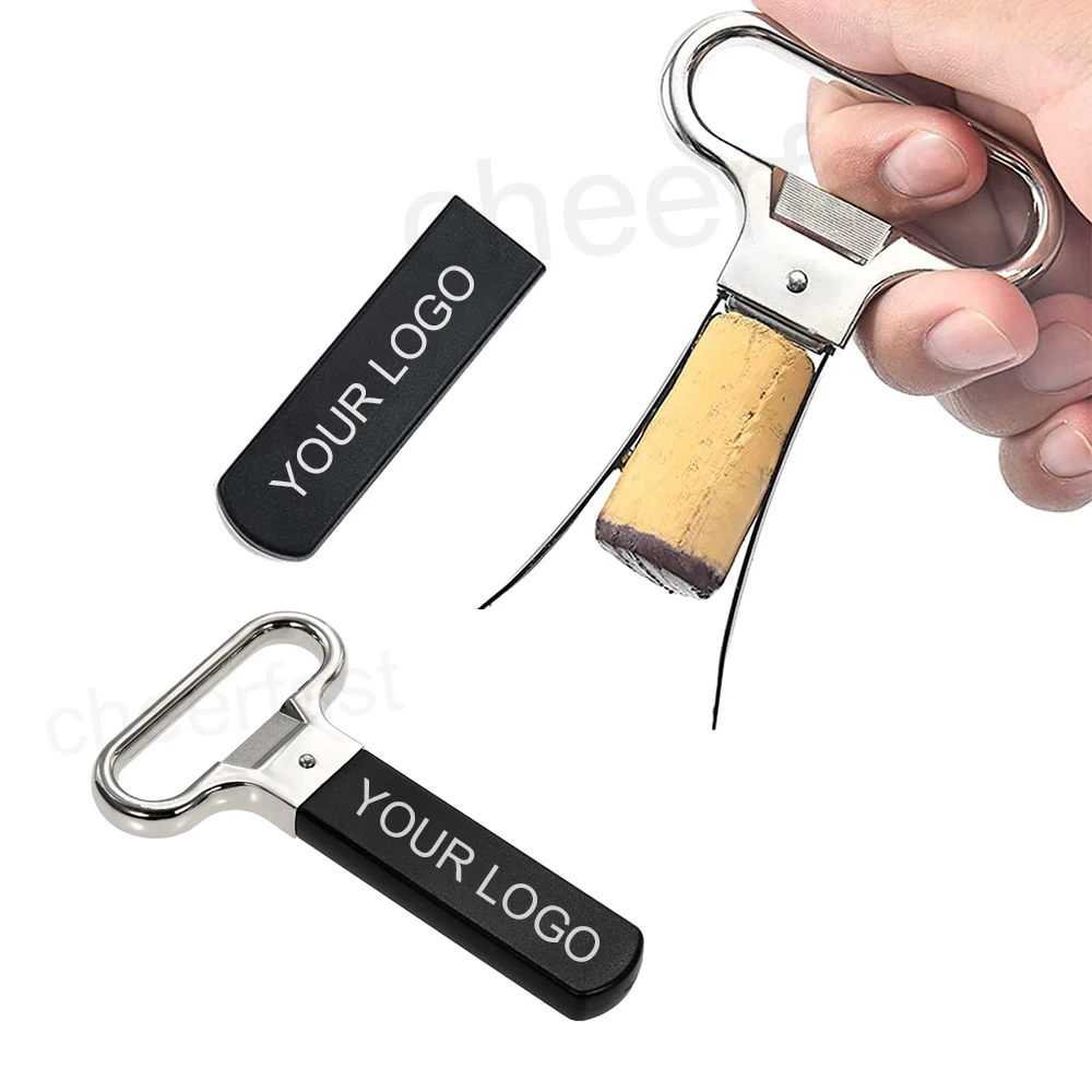 Fashional Design Tin Box Two Prong Ah So Wine Opener Cork Puller Ah So Wine Opener Red Wine Champagne Kitchen Bar Corkscrew