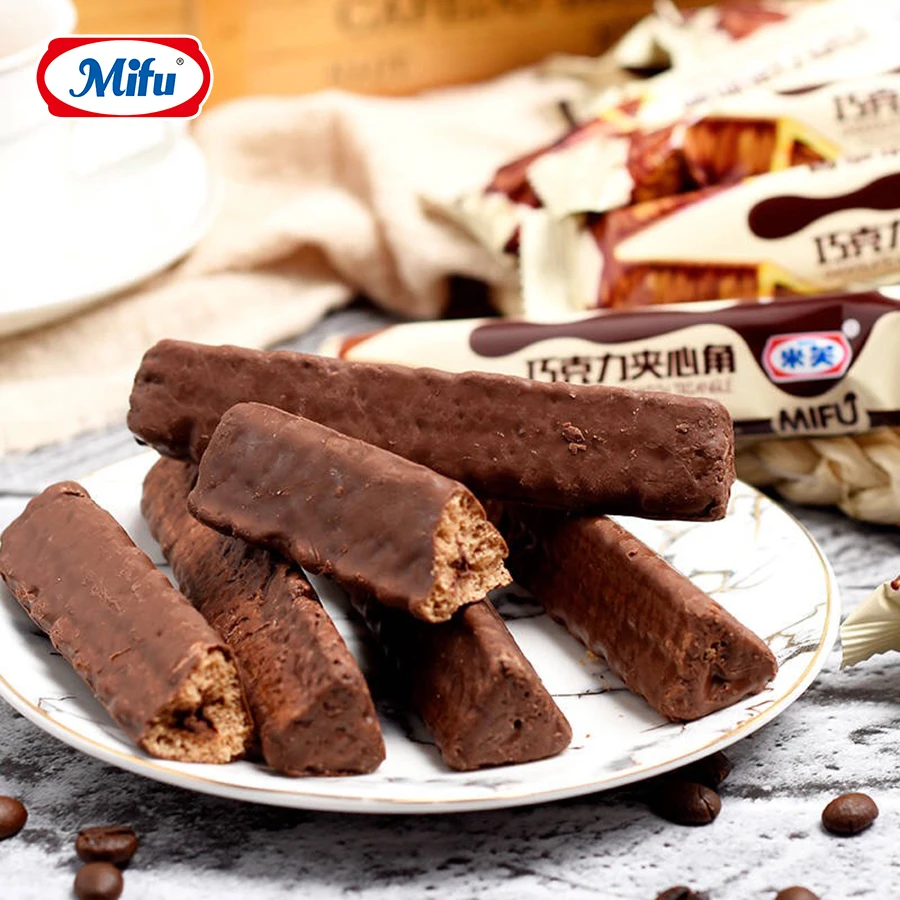 11g  x  30pcs Chocolate OEM Packing Biscuit Chocolates Flavor biscuit bar chocolates for party