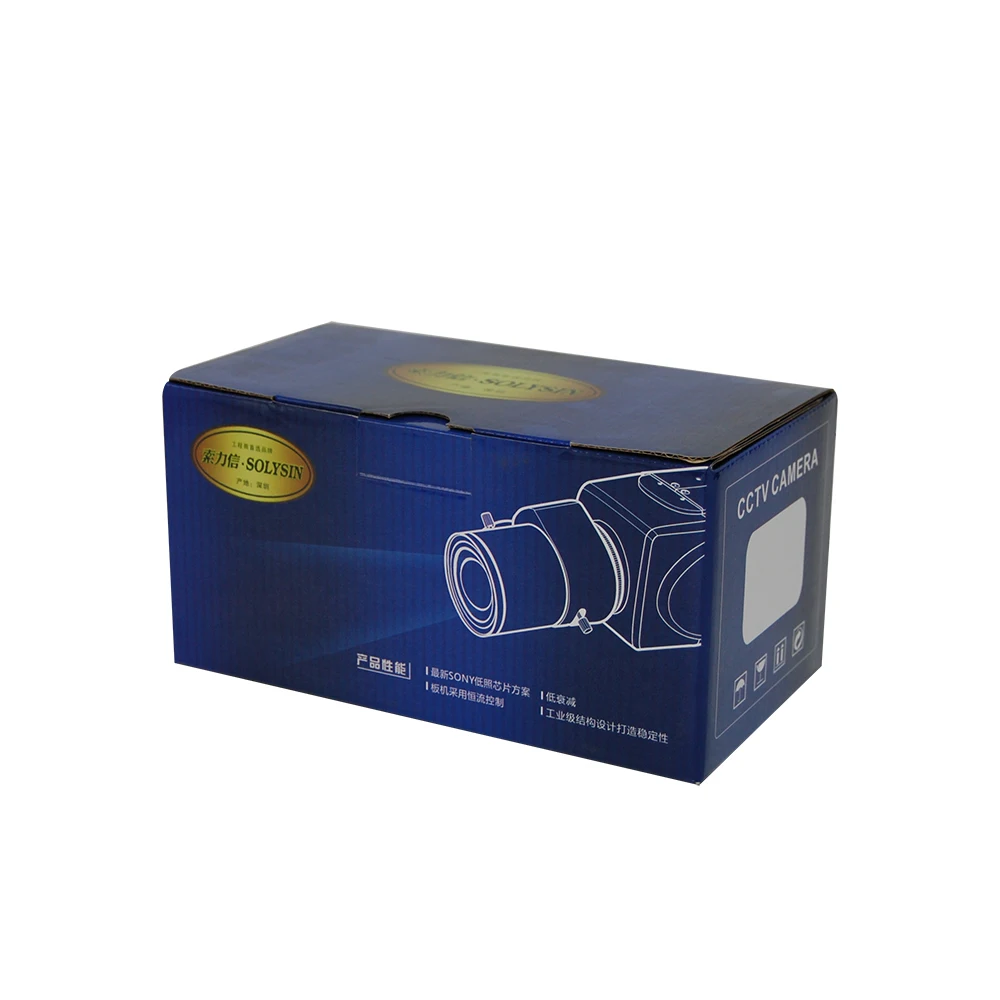 Custom offset print CCTV Camera corrugated shipping carton boxes