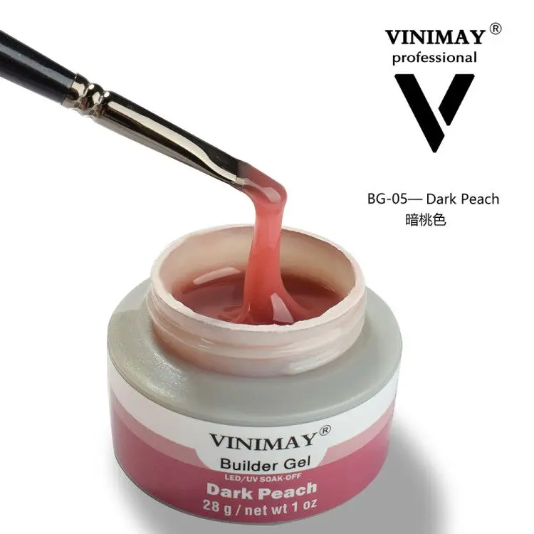 Vinimay OEM High Quality Fast Dry hard nail extension professional building gel