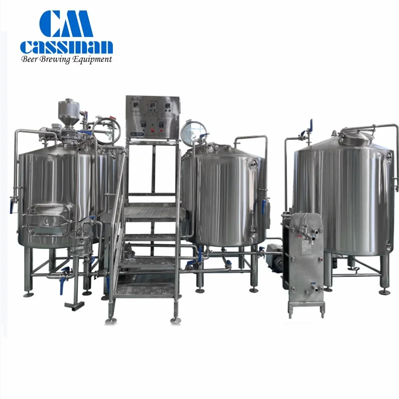 Micro craft brewery beer making system 1000L,2000L,3000L,4000L,5000L
