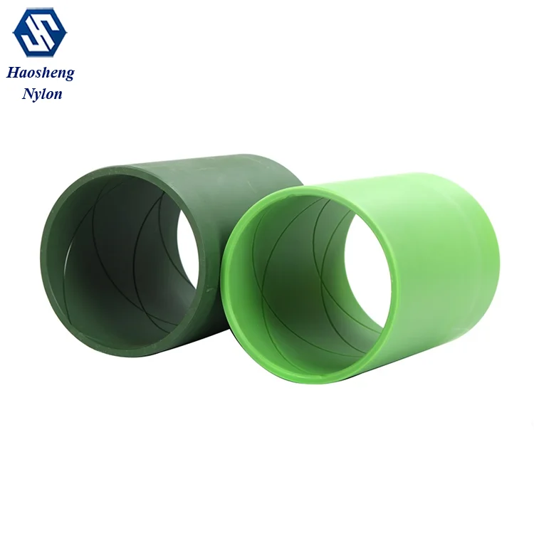 Manufacturers wholesale white oil pa6 nylon shaft tube hollow nylon rod cast mc nylon tube