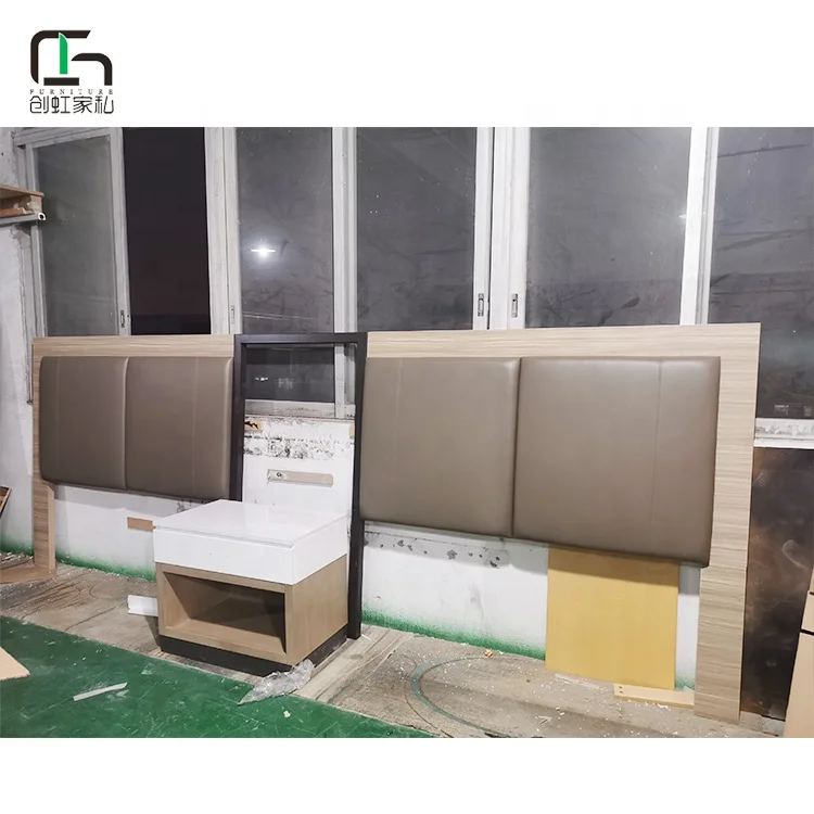 Oem изготовленный на заказ 5 звезд Современная отельная спальная мебель кровать