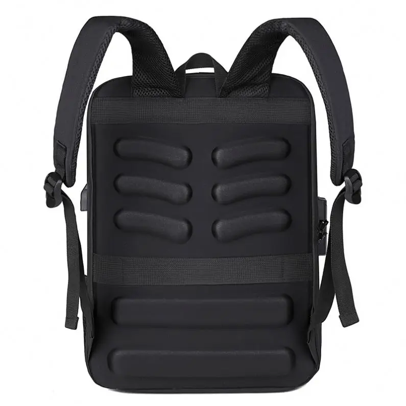 Business Backpacks For Men Customized Logo Waterproof Hard Shell Laptop Bag For Male with USB Port