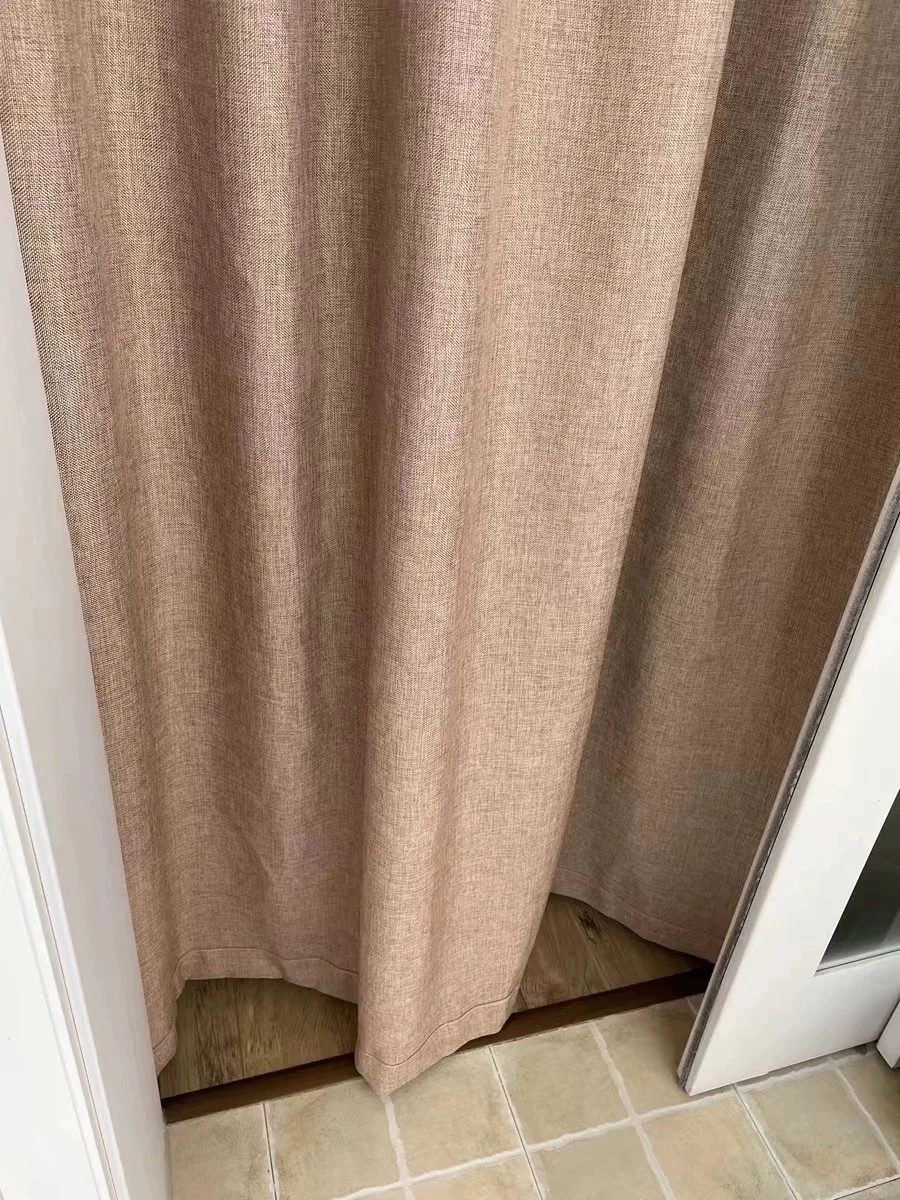 Ready-Made 100% Pure Linen Gauze Sheer Curtain Lightweight