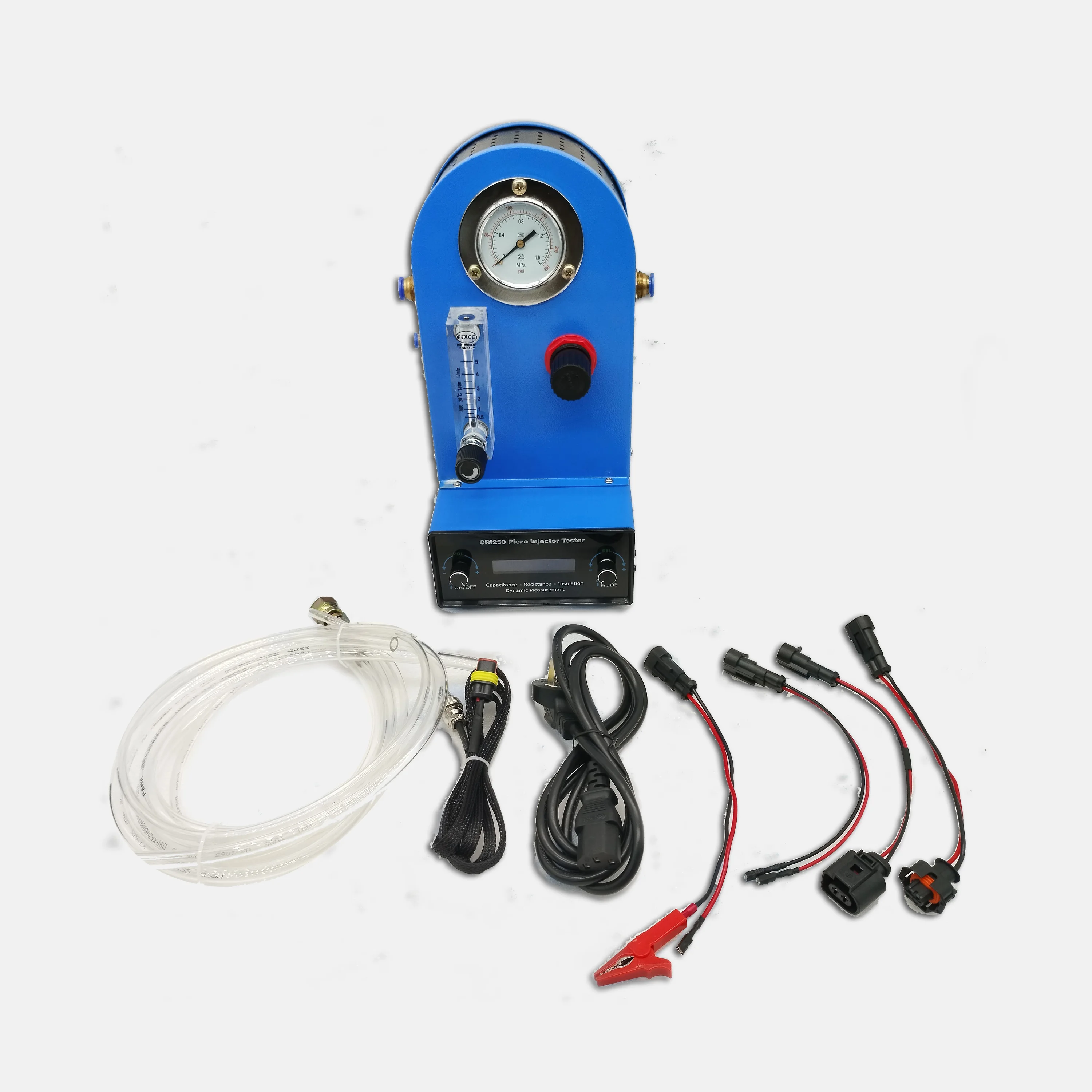 BEACON Machine Common Rail Piezoelectric Injector Tester CRI250 AHE Dynamic Stroke Measuring With Flow Meter For Piezo Injector