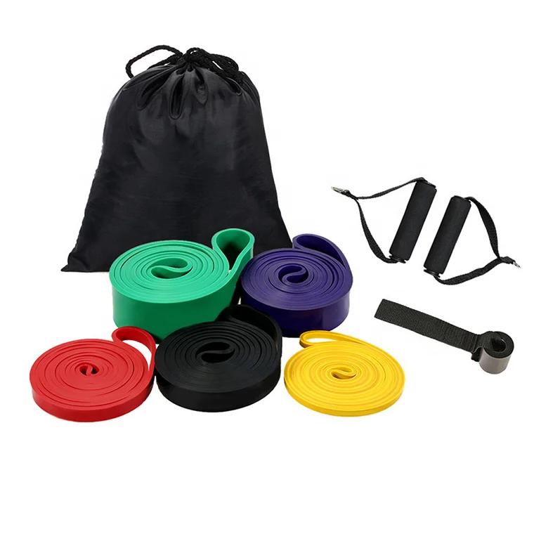 Danyang Yongsheng Workout Equipment Fitness Elastic gum Training Rubber band for Expander Gym Yoga Exercise Resistance Bands