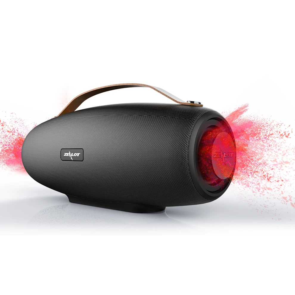 ZEALOT Portable S27 Speakers with Subwoofer Wireless Outdoor Speaker with HiFi Bass Vibration