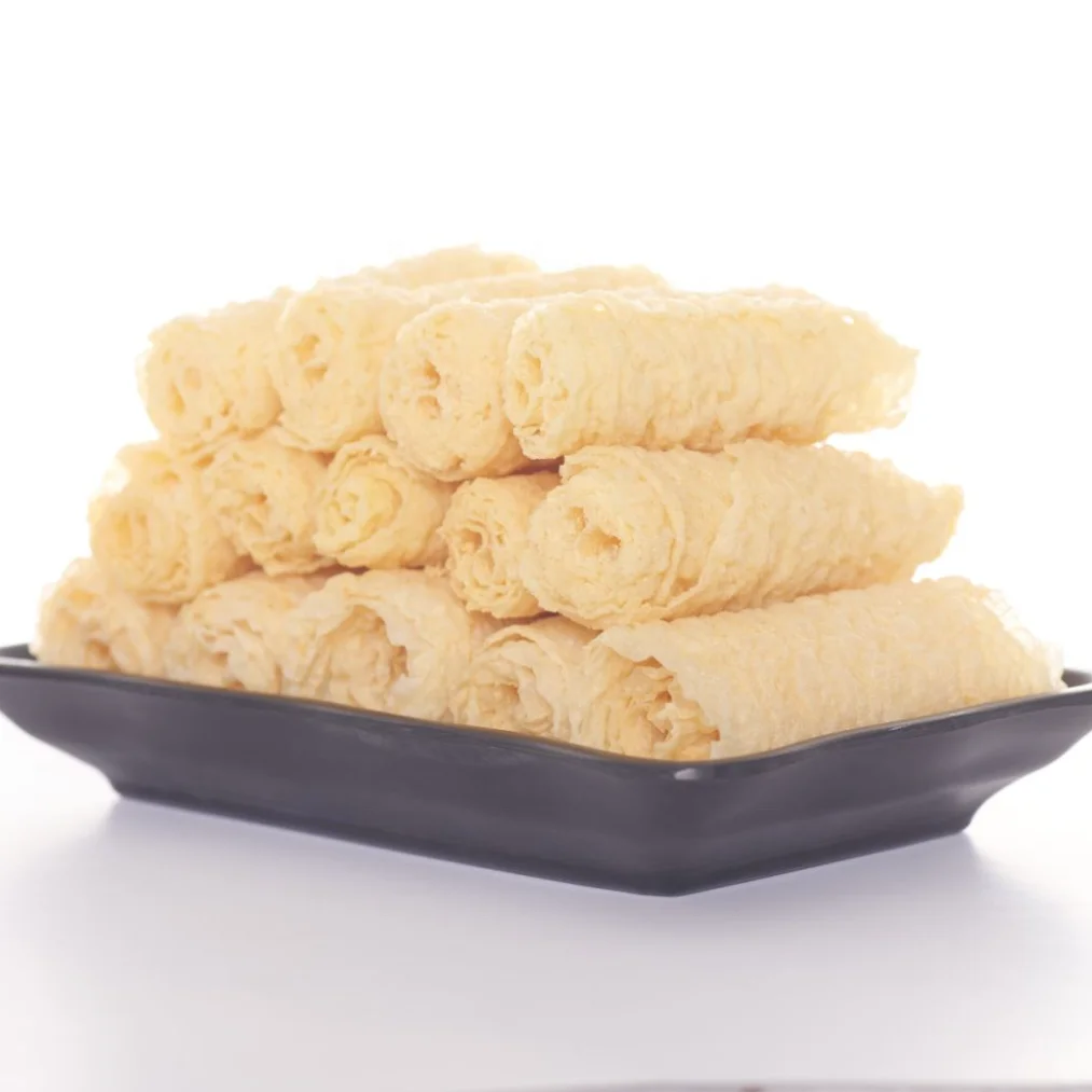 
High Protein Natural Good Quality China Dried Bean Curd Stick Soybean Product For Sale 