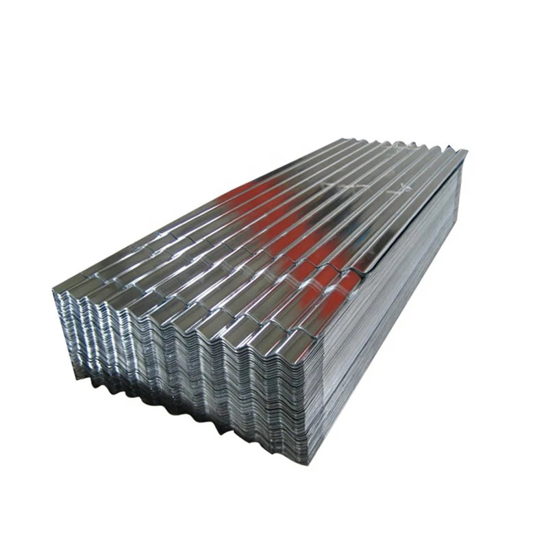 0.5mm thickness Factory Supply Quality PPGI Prefab House RAL Color coated Zinc Galvanized Corrugated Steel sheets roofing tile