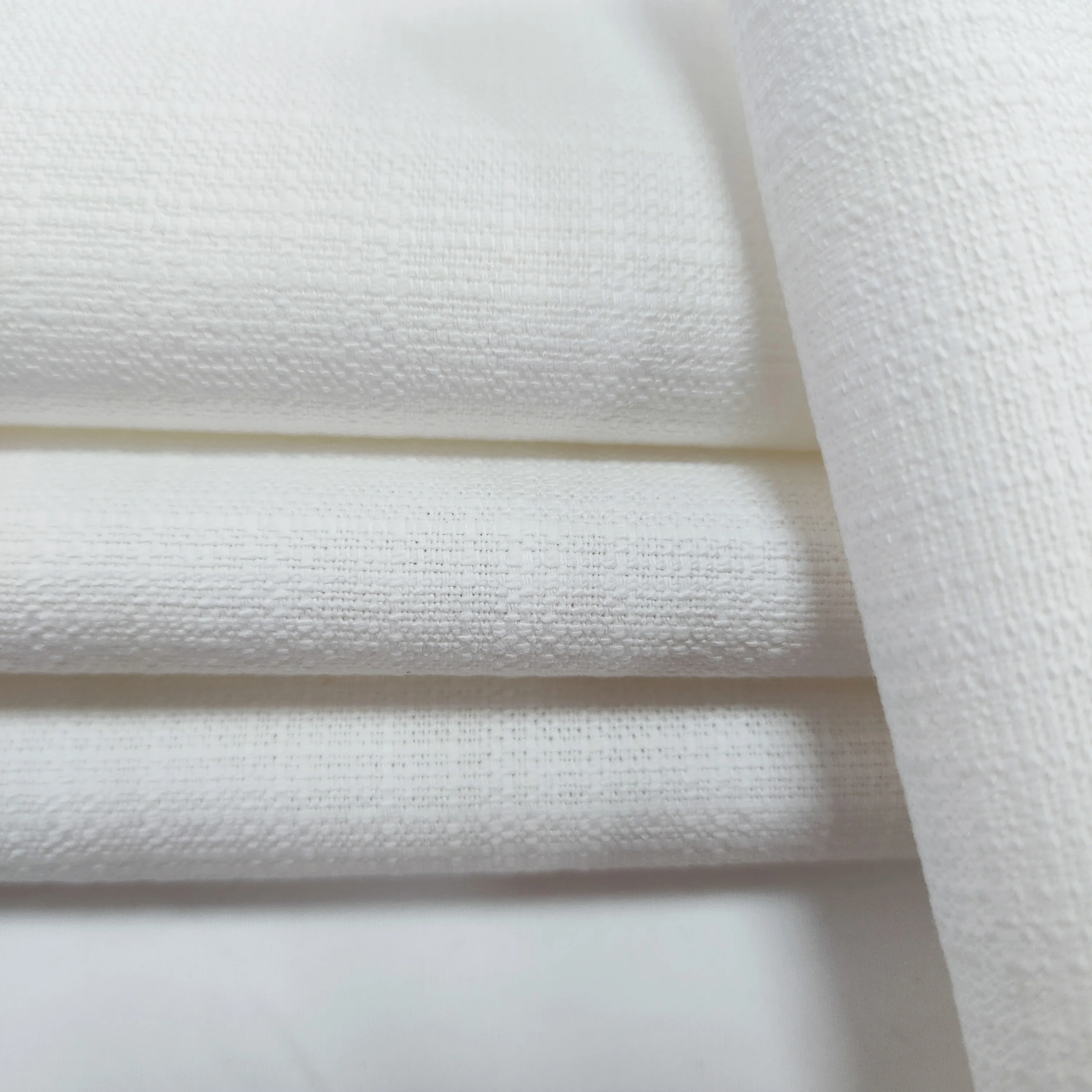 Wholesale 98% Cotton 2% Spandex Plain Dyed Elastic Dobby Fabric for Home Textile Stretched