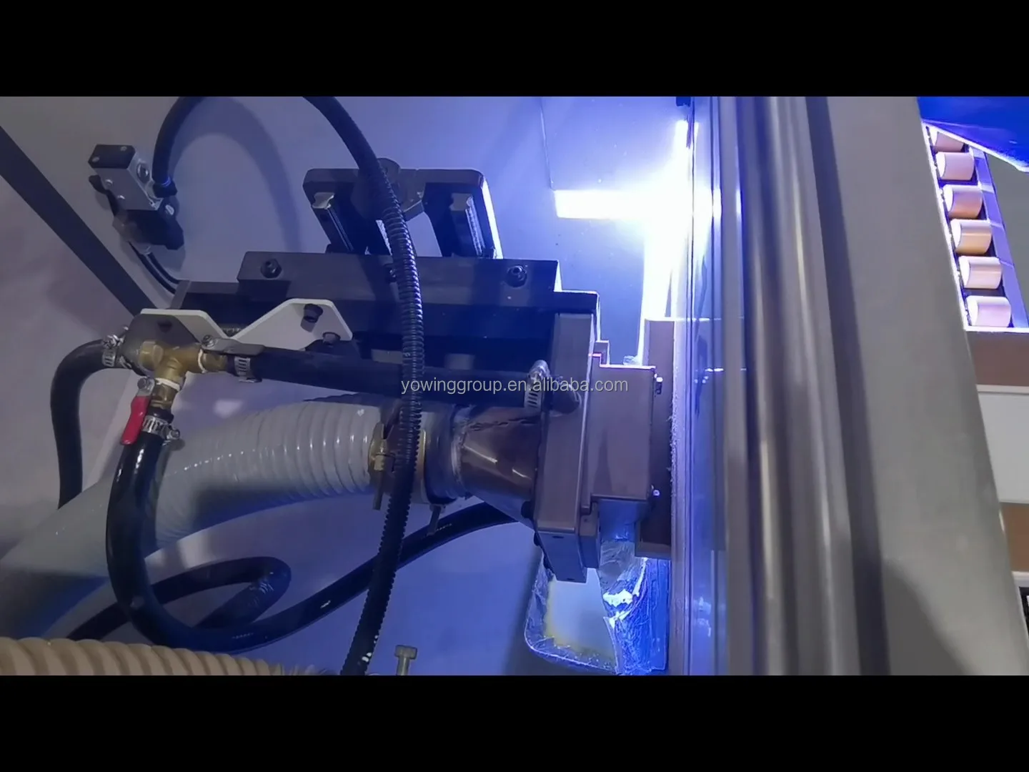 UV Edge Roller Putty filling Painting Machine